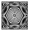 Simulated CBED pattern